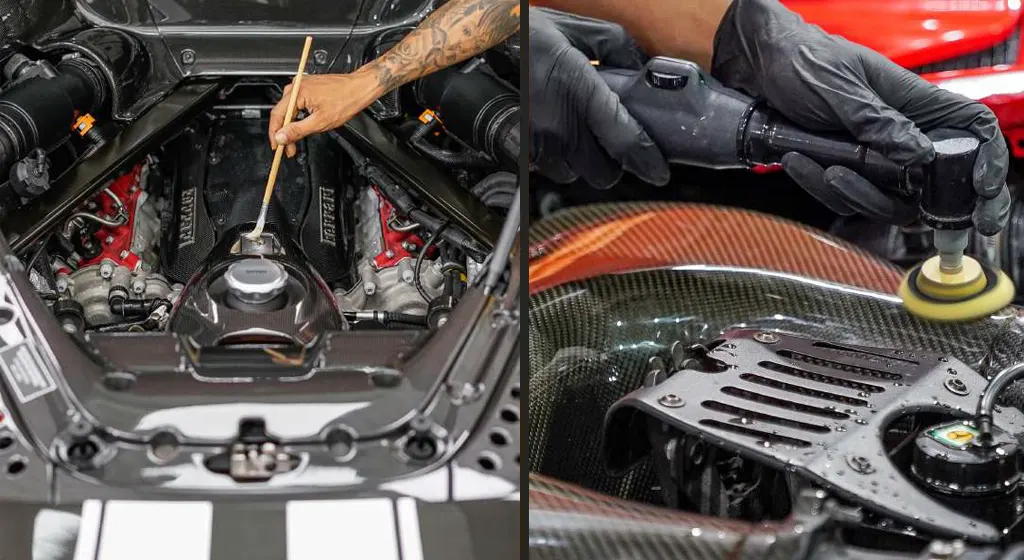 Engine Bay - Glatt